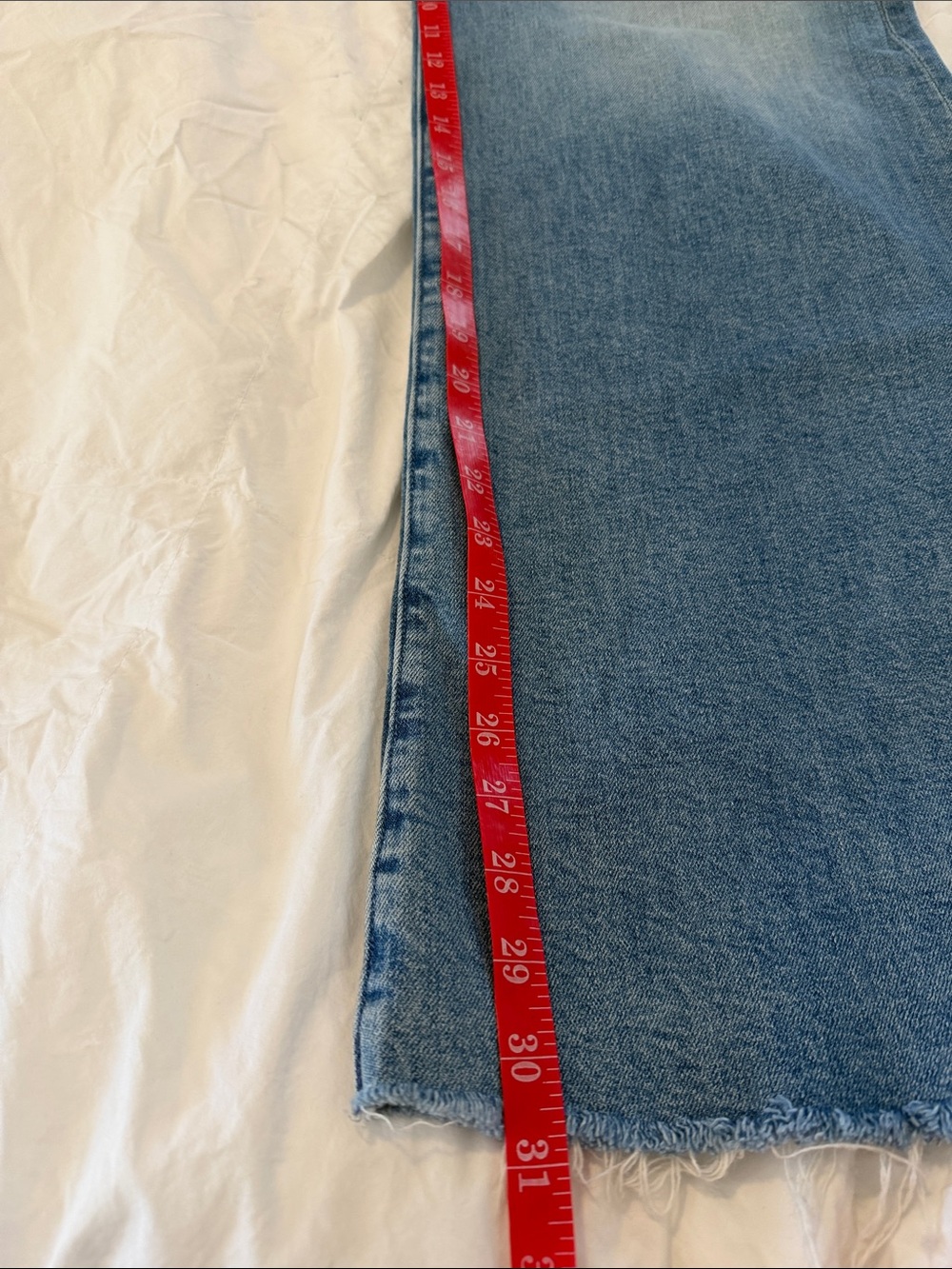 MOTHER Superior The Hustler Roller Frey wide leg Jeans - Picture 8 of 8